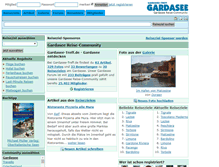 Tablet Screenshot of gardasee-treff.de